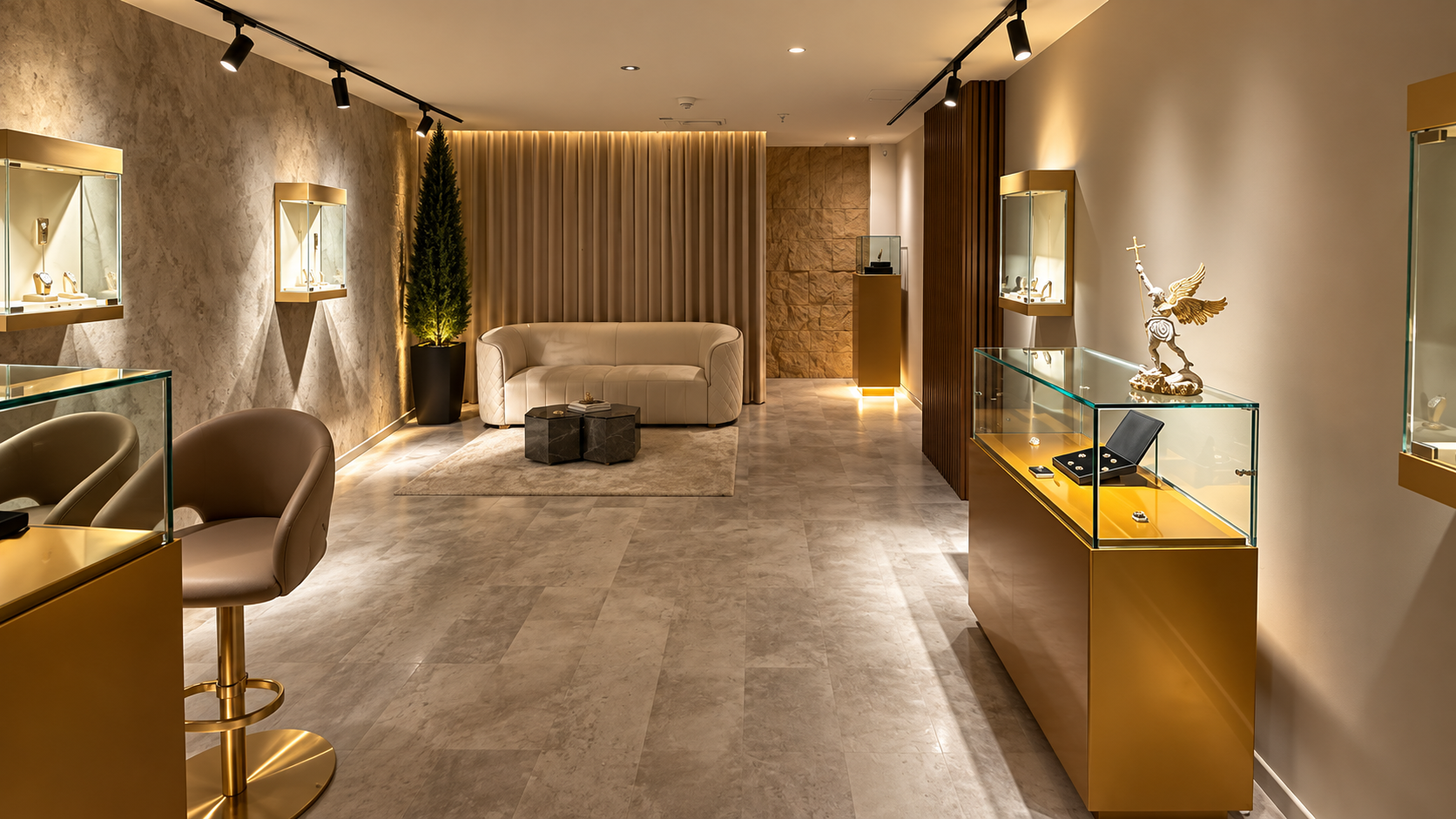 Showroom privado de Casa D'Oro
