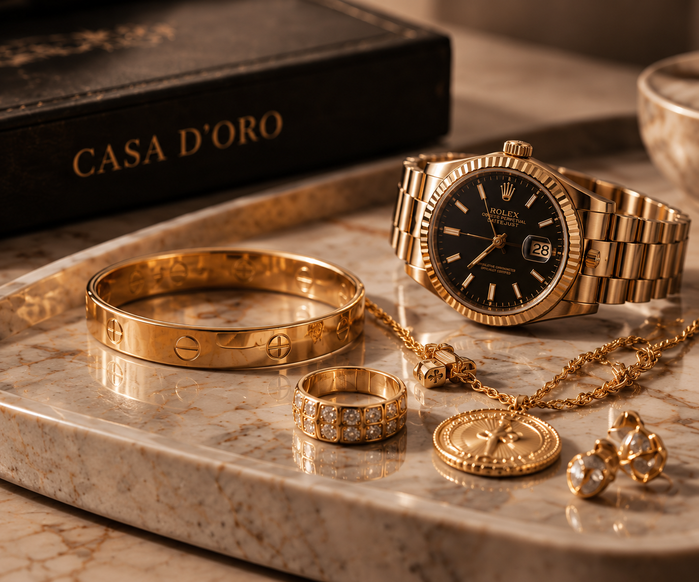 Venta privada de oro en Casa D'Oro